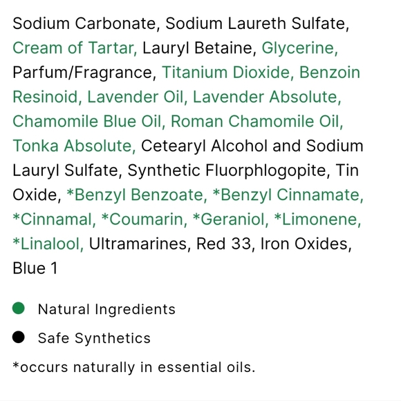 Lush Big Bottle Of Calm Bubble Bar - Picture 3 of 3